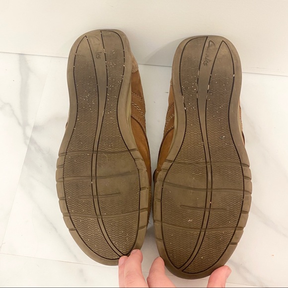 Clark’s Tan Armada English Tan Oxford Shoes 8.5 - Picture 3 of 8